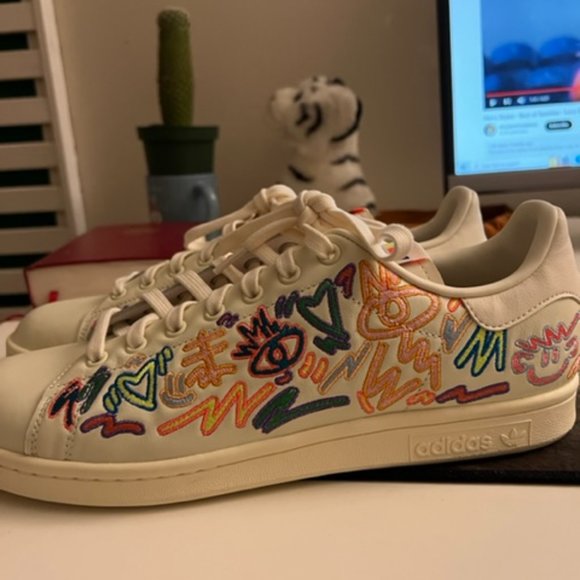 Adidas Stan Smith x Kris Andrews Size 11.5 - Picture 4 of 5